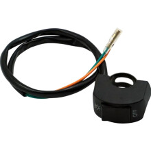 Kill Switch4ATV og minisykkel, start-stopp-bryter med integrert LED-belysning og flammeavbruddskontroll, vanntett motorstoppknapp4 22 mm styre