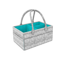 Baby Nappy Storage Organiser Portable Storage Box Nappy Bag with Interchangeable Compartments for Children