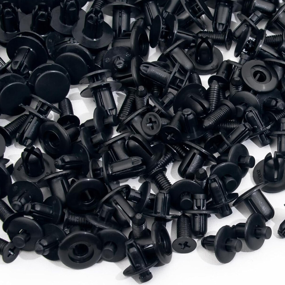 Car Front Fender Skirt Fasteners, Anti-Wear & Anti-Corrosion Clips, Durable Materials 4 Bumper Push Pin Door Trim Retainer Rivet, Universal Expansion 9139052751897