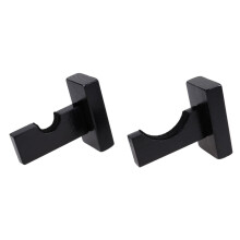 Baseball Bat Wall Hanger Bamboo Bracket Wall Mount With Felt Liner Hidden Screws For Baseball Softball Hockey Sticks