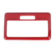Embellecedor interior para automóvil: luz de lectura delantera, cubierta de panel de luz de lectura de material ABS resistente a los arañazos con