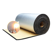 Selfadhesive rubber insulation mat for doors, roofs, floors (25mm, 1*2M)