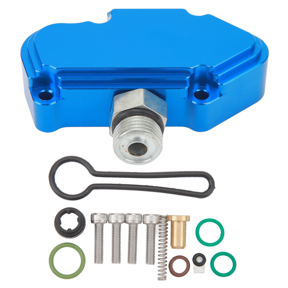 Ford Spring Kit Upgrade, Fuel Regulator For 6.0 Powerstroke 2003-2007, Easy Installation, Complete Kit Included | High Performance | Reliable Blue 9139052763357