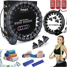 (As show, One size) Smart Weighted Exercise Rings, Adjustable Fitness Exercise Weighted Exercise Rings - 28 Detachable Knots/Links-Black