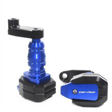 Frame Slider For YZFR6 20032005 Blue Falling Protection Fairing Guard Anti Crash Pad