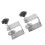 Κλιπ στερέωσης ντουλαπιού Jig Universal, ενσωματωμένη πλάκα χάλυβα ψυχρής έκθλιψης για 8