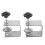 Κλιπ στερέωσης ντουλαπιού Jig Universal, ενσωματωμένη πλάκα χάλυβα ψυχρής έκθλιψης για 6