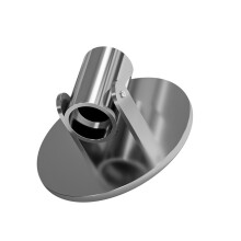 Set van 2 Heavy Assist Lip Mounts met-roestvrij staal kleur