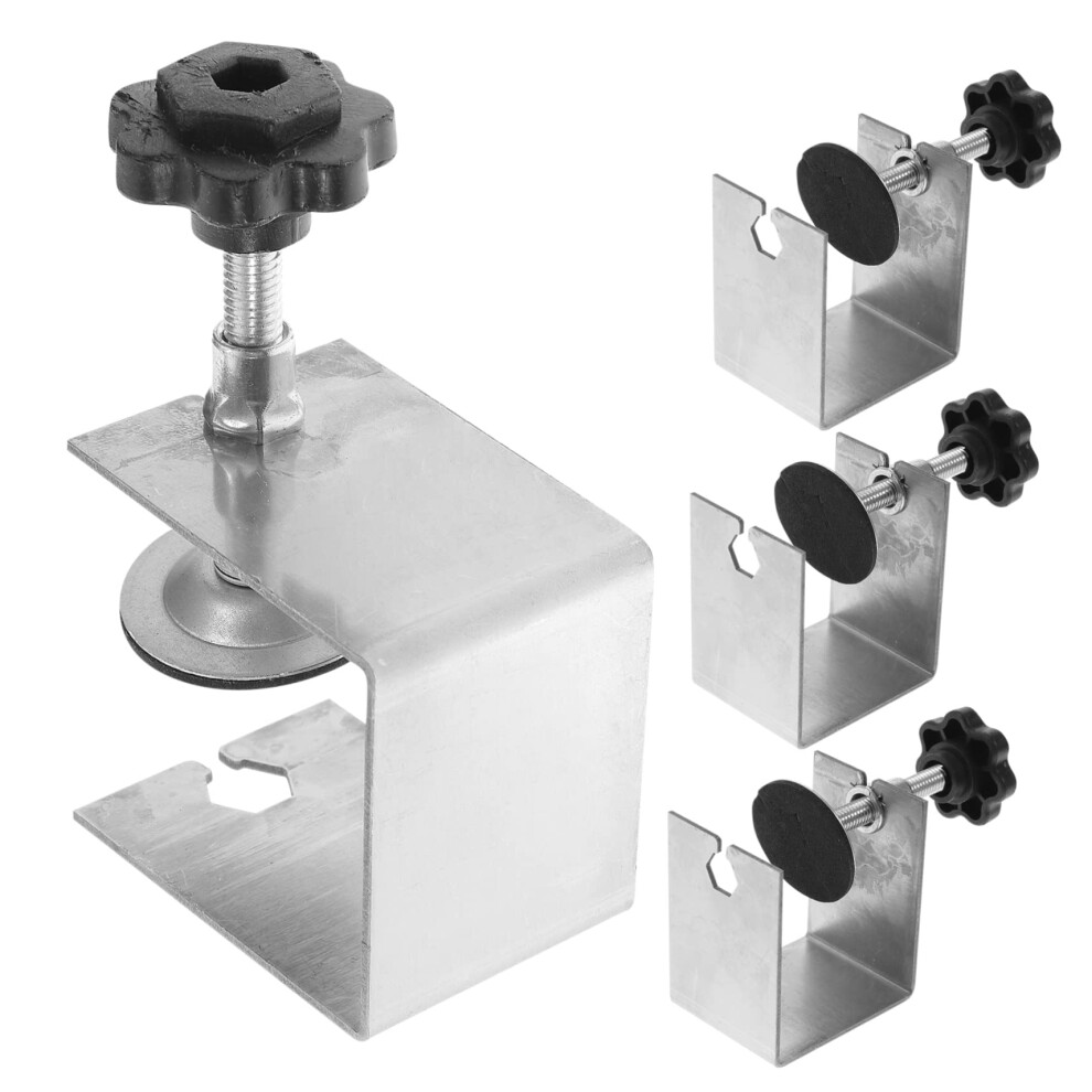 Cabinet Hardware Tool 4 Piece Drawer Front Clamp Set For Accurate Alignment And Easy Setup Woodworking Panel Clamps 9365049469579