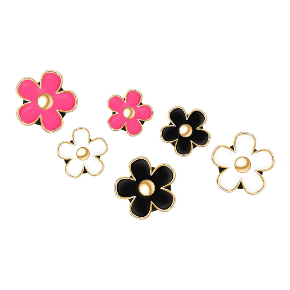 Daisy Flower Air Vent Clip, 6 Pcs Cute Flower Car Air Conditioning Outlet Car Air Freshener Clip, Charm Car Inter Decor Accessories For Girls Women 9139052755116