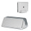 Supporto per laptop verticale, design a larghezza regolabile con struttura stabile e robusta, doppio supporto multiuso per laptop e tablet da gioco, 1