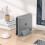 Supporto per laptop verticale, design a larghezza regolabile con struttura stabile e robusta, doppio supporto multiuso per laptop e tablet da gioco, 2