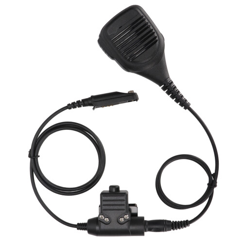 Υψηλής ποιότητας PU Wire Remote Speaker Microphone, Αδιάβροχο Χειρός Ηχείο για Baofeng Uv9R Uv9R Plus Uvxr Bf, 2