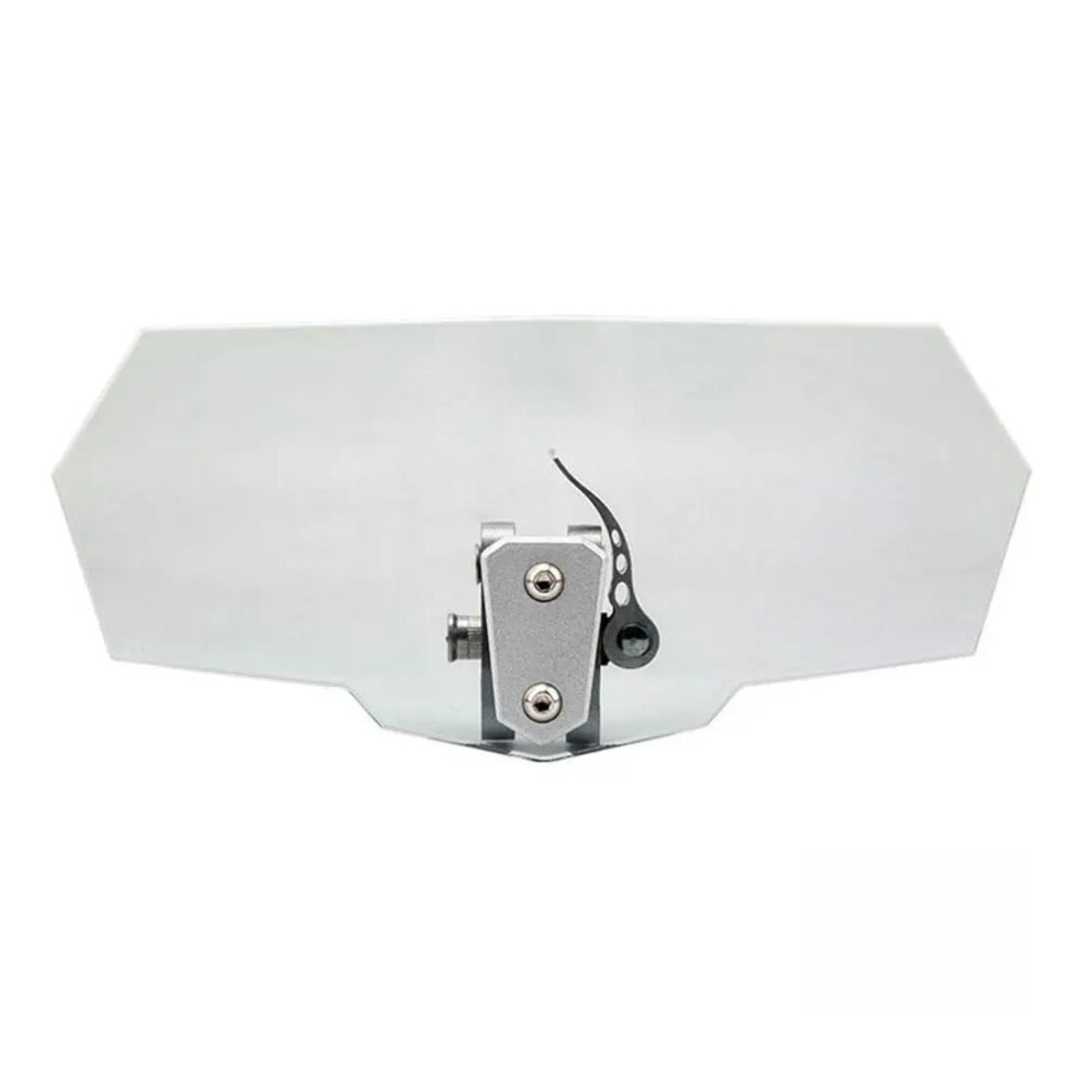 Motorcycle Windshield Deflector Adjustable Acrylic Windscreen Extension With Bracket Heightened Wind Deflector 9365049470414
