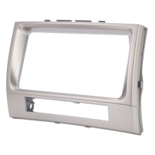 Panel trasero estéreo para coche con radio CD/DVD, marco de fácil instalación y diseño duradero, repuesto para Corolla Verso 2004-2009.