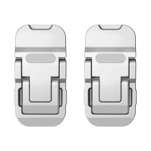 Supporto per tastiera regolabile in altezza Lift4Desk, rialzo pieghevole con design ergonomico e dissipazione del calore, adesivo invisibile per
