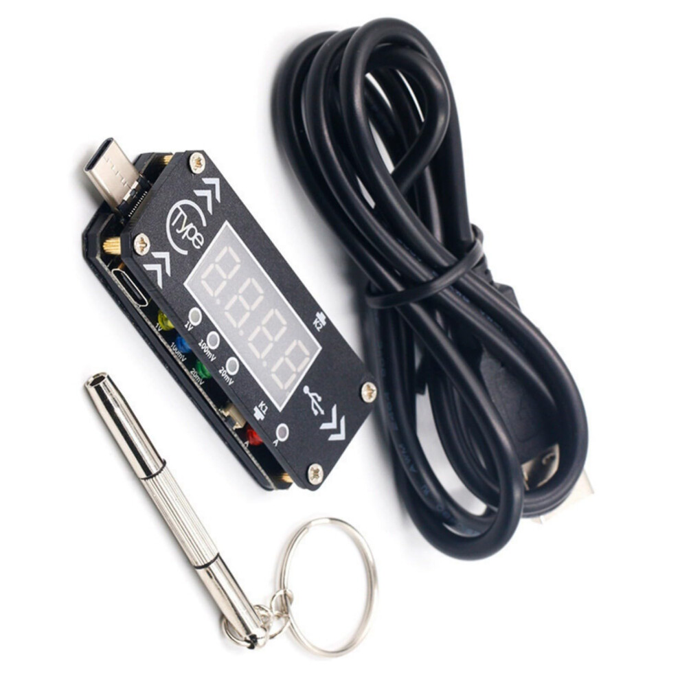 Usb Type C Fast Charger Pd Trigger With Voltage Display For Smartphone Laptop Tablet 9412369502889