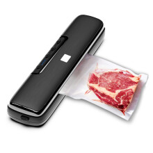 Dry Wet Small Food Sealer Automatic Vacuum Air Sealing-US Plug