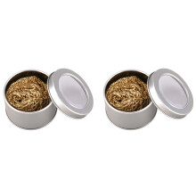 2X Soldering Iron Tip Cleaning Wire Scrubber Ball With Metal Case Two Pack Ball Style Wire Cleaner For Soldering Irons
