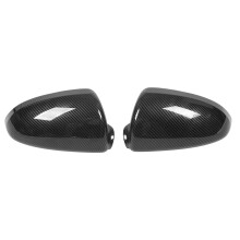 Juego de cubiertas de espejo retrovisor de repuesto con patrón de fibra de carbono para Golf 6VI MK6 GTI R Line. Acabado exquisito. Instalación no