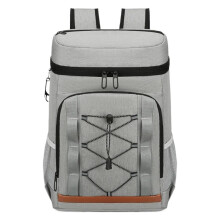 Camping Backpack Large Capacity Grey Hiking Backpack for Picnics and Trips, Easy to Clean, Versatile and Compact Design