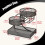 Ventilated Metal Basket with Open Meshes for-Black three layers 3