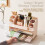 Organizers with 2 Drawer Sturdy Plastic-porcelain white 5