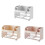 Organizers with 2 Drawer Sturdy Plastic-porcelain white 2