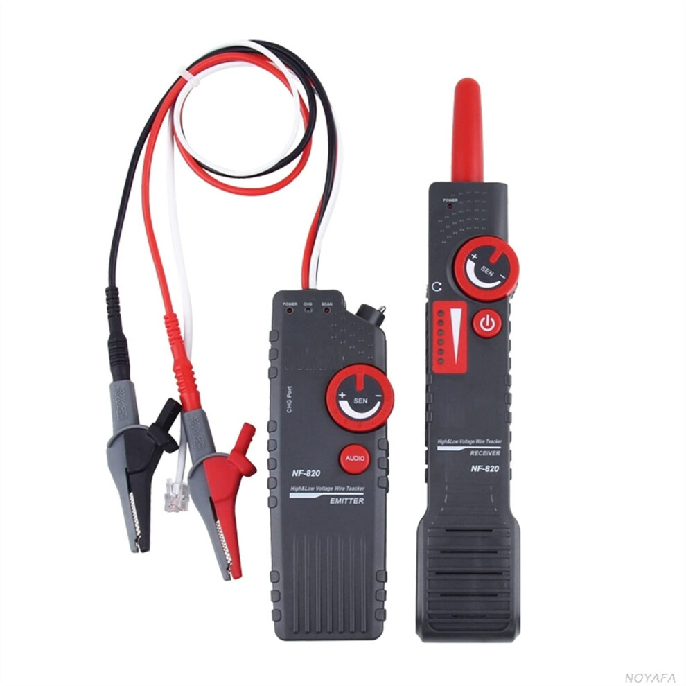 Fiber Optic Cable Tester With Accurate Fault Location, Rj45 Rj11 Bnc Network Tracker, Nf820 9426802979916