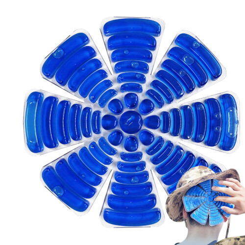 Cooling Hat Inserts Head Cooler Pad For Riding Helmet Equestrian Ice Pack Liner