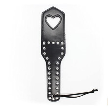 BDSM Spanker Paddle for Discipline and Bondage, Faux Leather Material, Adjustable Size, Adult Toy for Couples