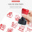 Plastic Engels Commentaar Stamper Leraren Stamper voor-2 4