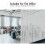 Παγωμένη μεμβράνη παραθύρου προστασίας από στατικό κρέμεται, επιβλαβής 5