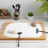 6 Mini Gartenrechen Kunststoff Für Sandtisch Desktop 9