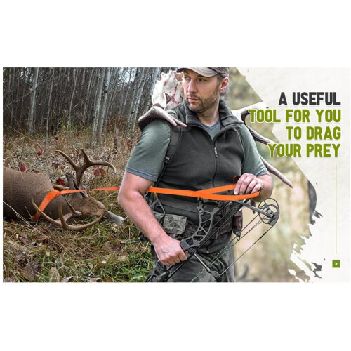 Deer dragging harness, 4.9 m 2