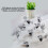 Acrylic Rolling Plant Bracket With Caster Round-30x30cm round 7