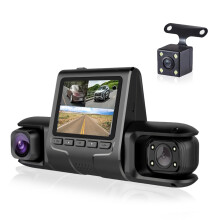 Autokamerasystem mit Innenraumaufnahme, HD-Nachtsicht, 1080P-Fahrrekorder, Dual-Display-Technologie, Weitwinkelobjektiv, 150-Schleifenaufnahme