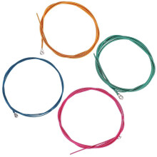 4St Bassgitaar Snaren Set Voor Beginners Met Assortiment Kleur