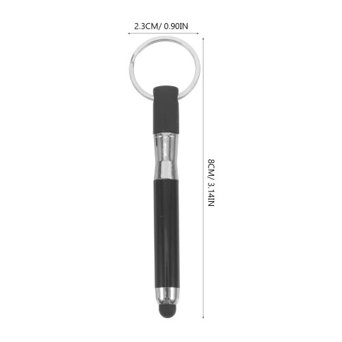 12Stk Pen Shape Schlüsselanhänger Mini Kugelschreiber Tools 1
