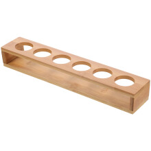 Holz Shotgläser Weinflöten Organizer Whiskeybecher Halter