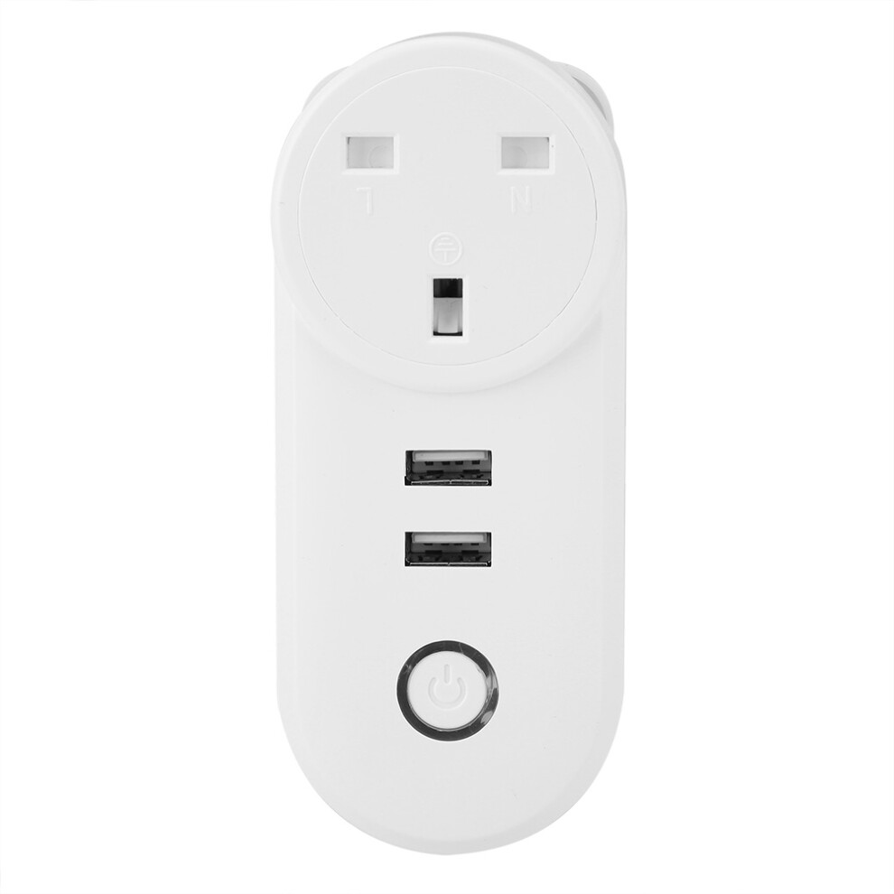 Energy Monitoring Smart Plug For 100-240V Appliances, 10Amp Smart Wifi Outlet, Alexa Google Home Compatible, Remote Control Via App 9198585128088