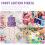 Pattern Paper Pull String Pinata for Kids Events 10