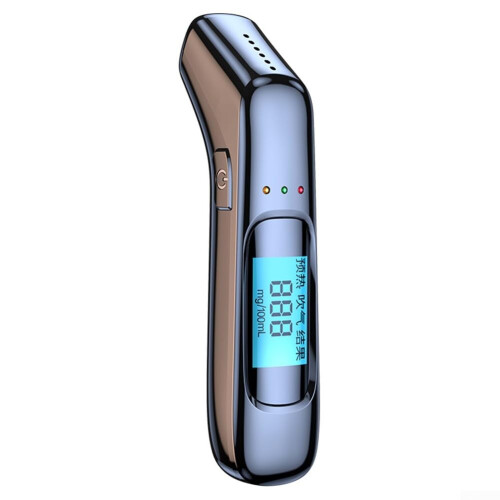 Breathalyzer Alcohol Tester with  Sensitivity Sensor and Clear LED Display, Rechargeable