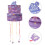 Pattern Paper Pull String Pinata for Kids Events 5