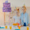 Pattern Paper Pull String Pinata for Kids Events 4