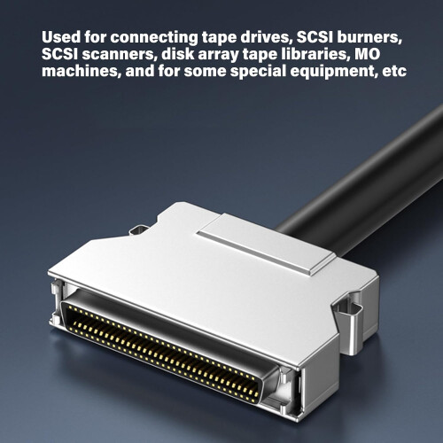 SCSI Cable Secure Lock Speed CN50 CN36 CN26 CN20 CN14 CN68 for Tape Libraries Disk Arrays 5m 1