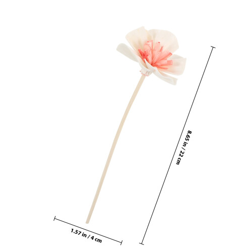 5Stk Aromaflakon Blumen Diffusorstäbchen Aromatherapie Ersatz 1
