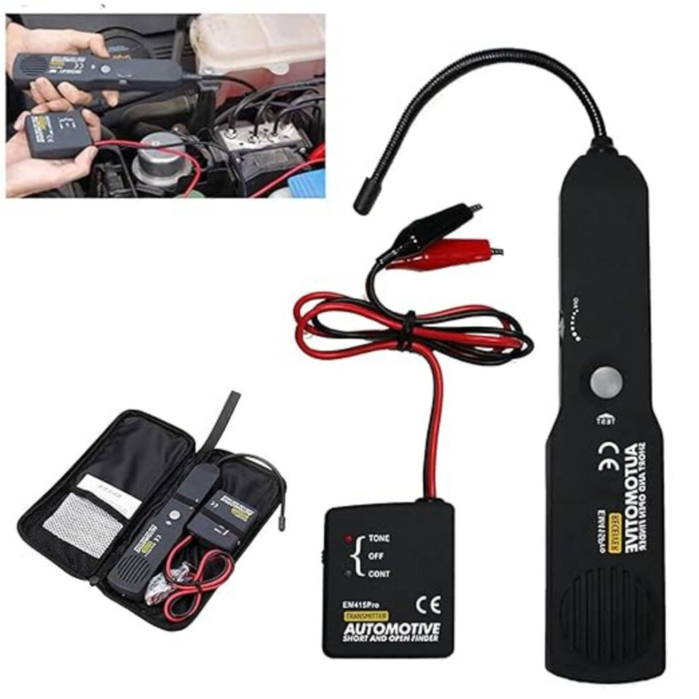 Digital Car Circuit Scanner Diagnostic Tool, Automotive Circuit Tester Tracer Wire Short Circuit Finder Dc 42V 9412369504012