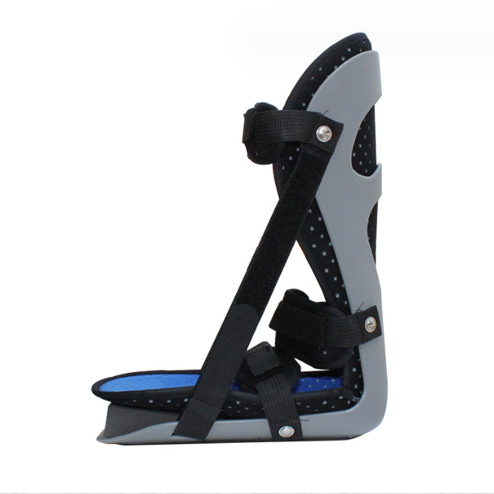 Plantar Fasciitis Night Splint with Adjustable Dorsiflexion Straps for Heel Pain Relief and Foot Drop
