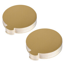 50 stuks ronde cake bodems voor mousse en mini cakes